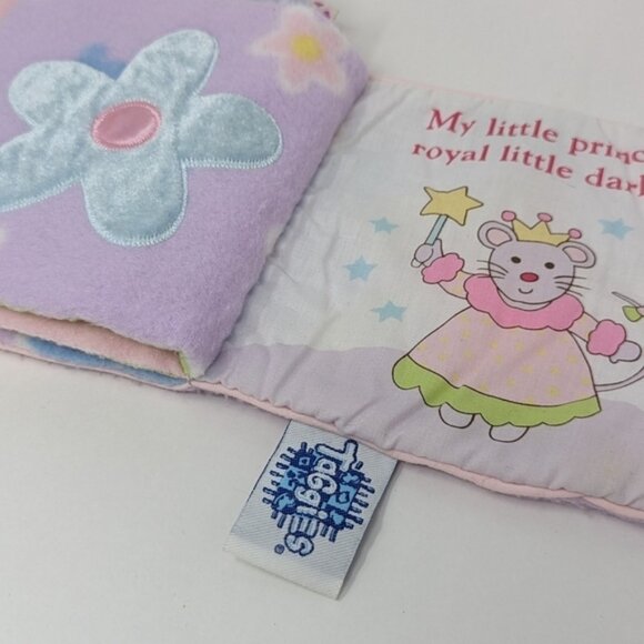Taggies Soft Cloth Baby Book Princess Mouse First Plush - Picture 4 of 6